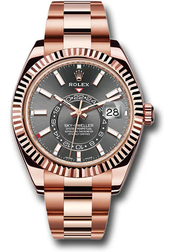 Rolex Sky-Dweller Rhodium dial